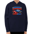 Guapo & Pappi Weekend Adventures kids hoodie in navy
