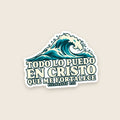 Todo Lo Puedo en Cristo sticker