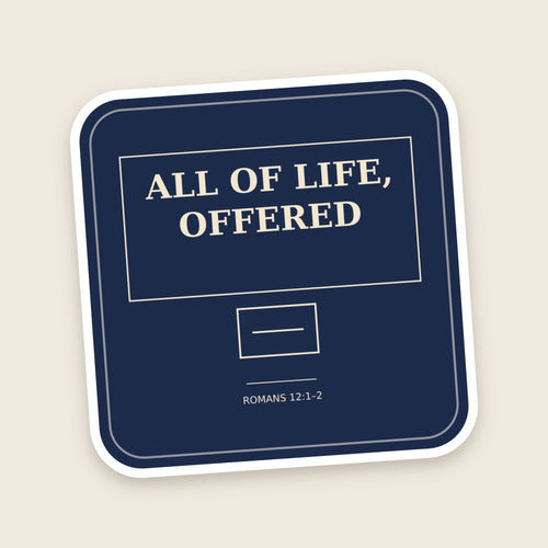 All Of Life, Offered sticker