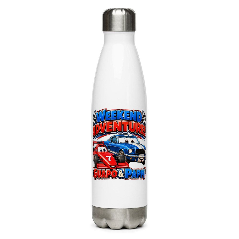 Guapo & Pappi Weekend Adventures kids water bottle