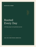 Rooted Every Day - 30-Day Prayer Journal cover