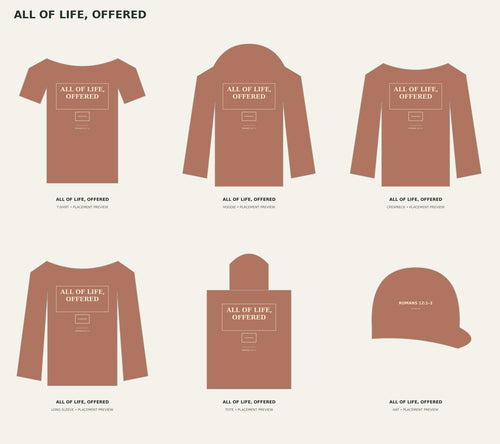 ALL OF LIFE, OFFERED — product placement previews