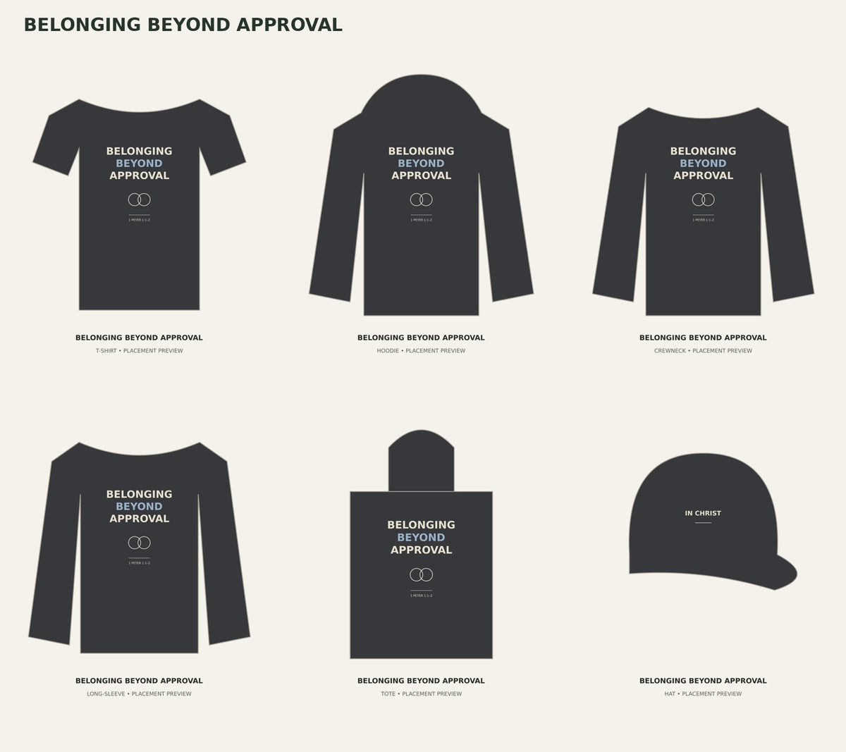 BELONGING BEYOND APPROVAL — product placement previews