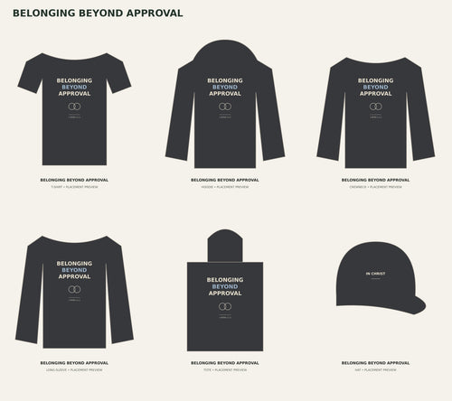 BELONGING BEYOND APPROVAL — product placement previews