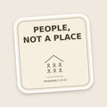 People, Not A Place sticker