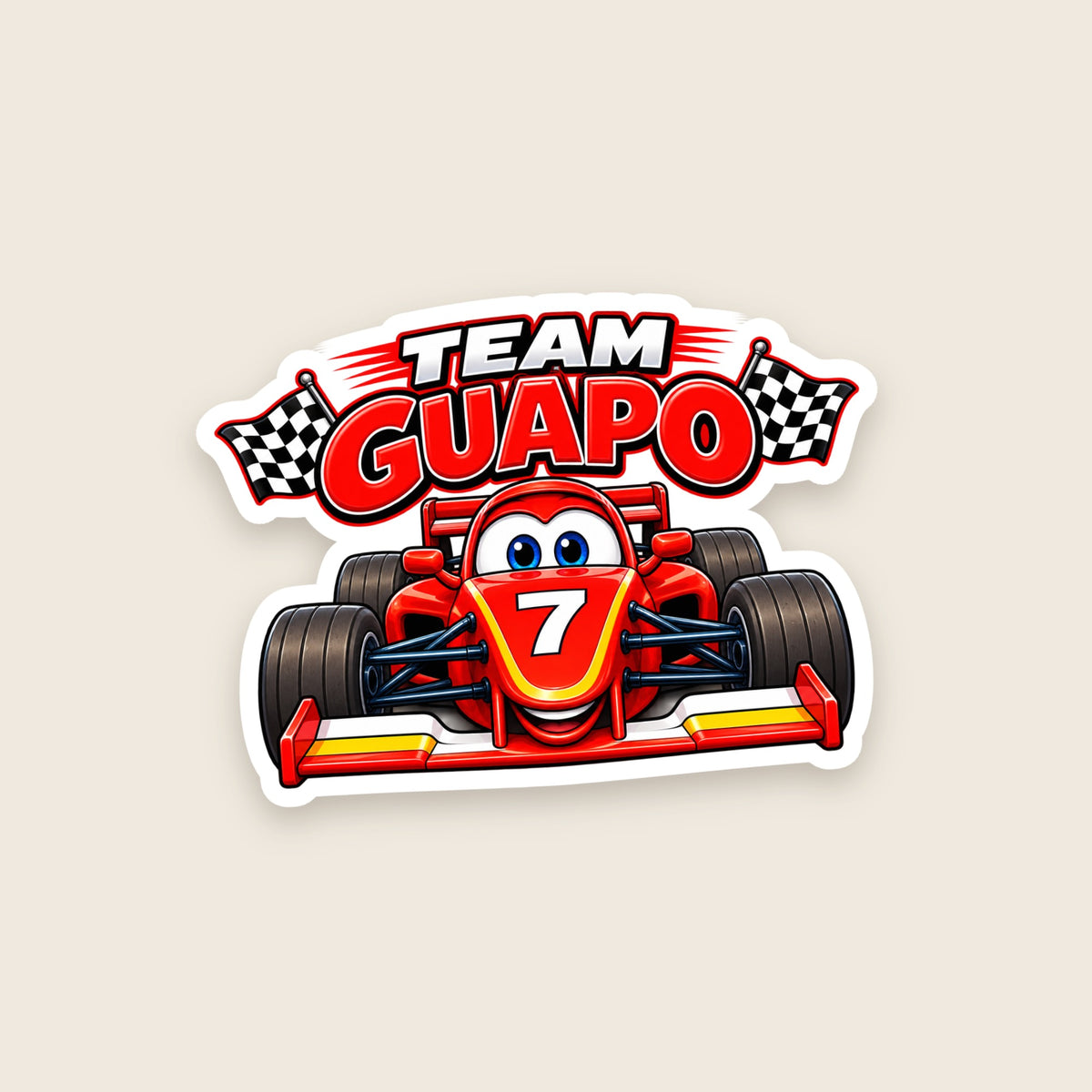 Team Guapo sticker