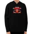 Team Guapo kids hoodie in black
