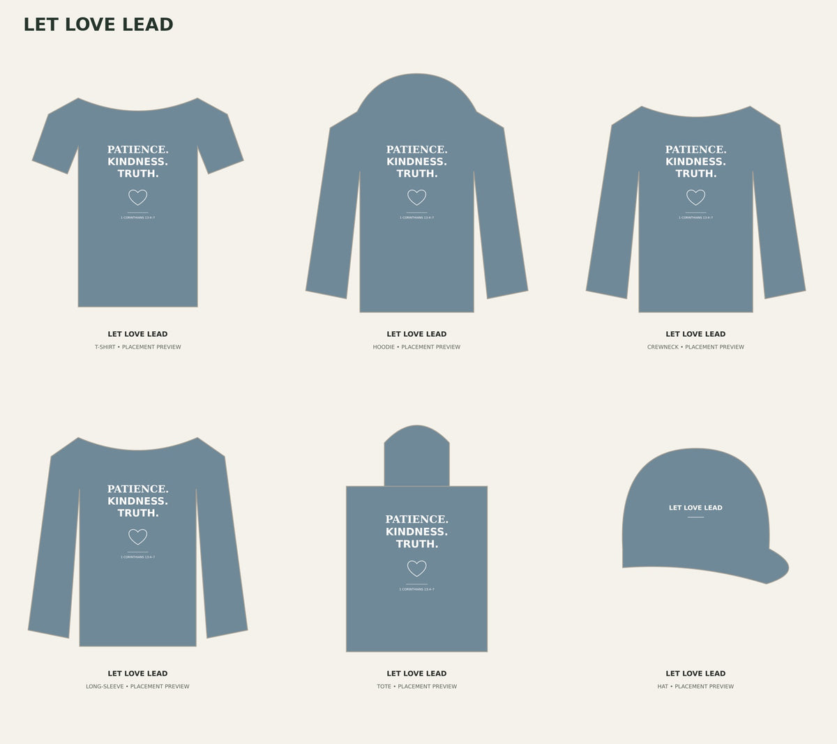 LET LOVE LEAD — product placement previews